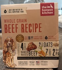 The Honest Kitchen Human Grade Dehydrated Whole Grain Dog Food   Complete Meal o