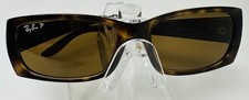 Ray Ban Italy RB 4067 642/57 Brown Polarized Sunglasses Eyewear Tortoise Frames