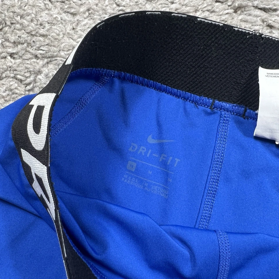 NIKE Women's AO9977-480 Pro 3” COMPRESSION Running Training Shorts Medium - Image 4 of 4