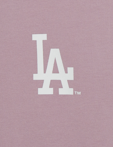 MLB Korea Basic Street Color Letter Oversized T-Shirt LA Dodgers Casual Top Tee - 第 4/7 張圖片