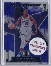 2025 WNBA IMPECCABLE STAINLESS STARS BLUE SP 36/49 ALYSSA THOMAS PHOENIX MERCURY