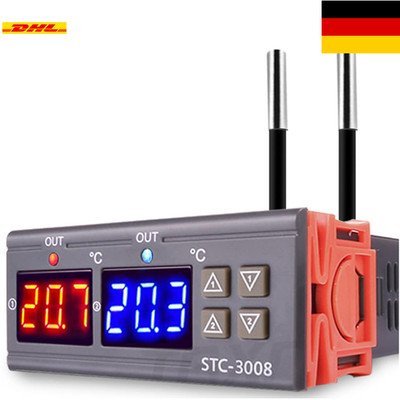 Dual-NTC Sensor | Heiz/Kühl-Modus | Präzise ±0,1°C