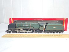 Hornby OO Gauge R221 BR 4-6-2 Coronation Class Loco 46252 City Of Leicester Runs
