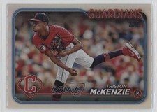 2024 Topps Series 2 Rainbow Foil Triston McKenzie #449 19gz