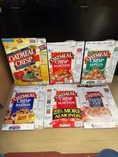 General Mills Oatmeal Crisp Cereal Box Variety Bundle 2