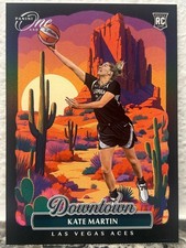 2024 Panini WNBA Royalty Kate Martin DOWNTOWN! CASE HIT ROOKIE RC #8 ACES