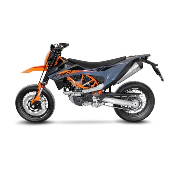 Leovince Auspuffschalldampfer Lv One Evo Fur Ktm 690 Enduro R 19-24 INOX-COD.143-image
