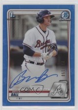 2020 Bowman Chrome Prospects Blue Refractor 32/150 Bryce Ball #CPA-BBA Auto 0c6