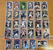 Topps Series 1 + Holiday Base Rookie Card LOT of 29 Cards MLB Baseball