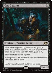 Gas Guzzler #85 Aetherdrift Rare Artifact MTG