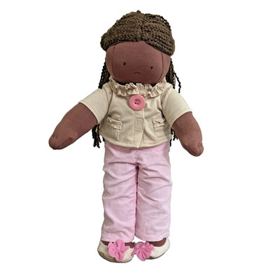 Pottery Barn Kids Doll North American Bear Co. Olivia African American PBK 2010