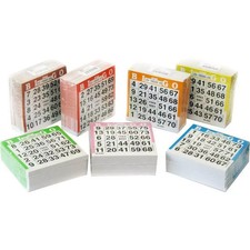Bingo Karten 500 Stück   Spielkarten für Bi...