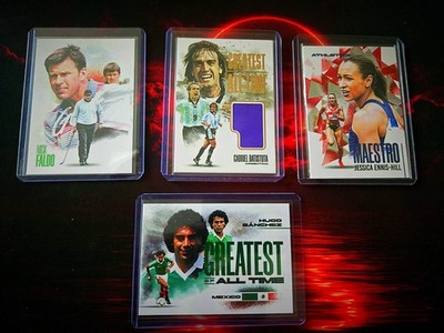FUTERA Multi-Sport FX SERIES 1 2026 Lot - Batistuta Patch /19, Ronaldo Base