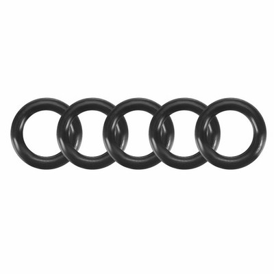 30pcs black nitrile butadiene rubber O-ring 4.1mm inner slide 1.2mm width  KD #p