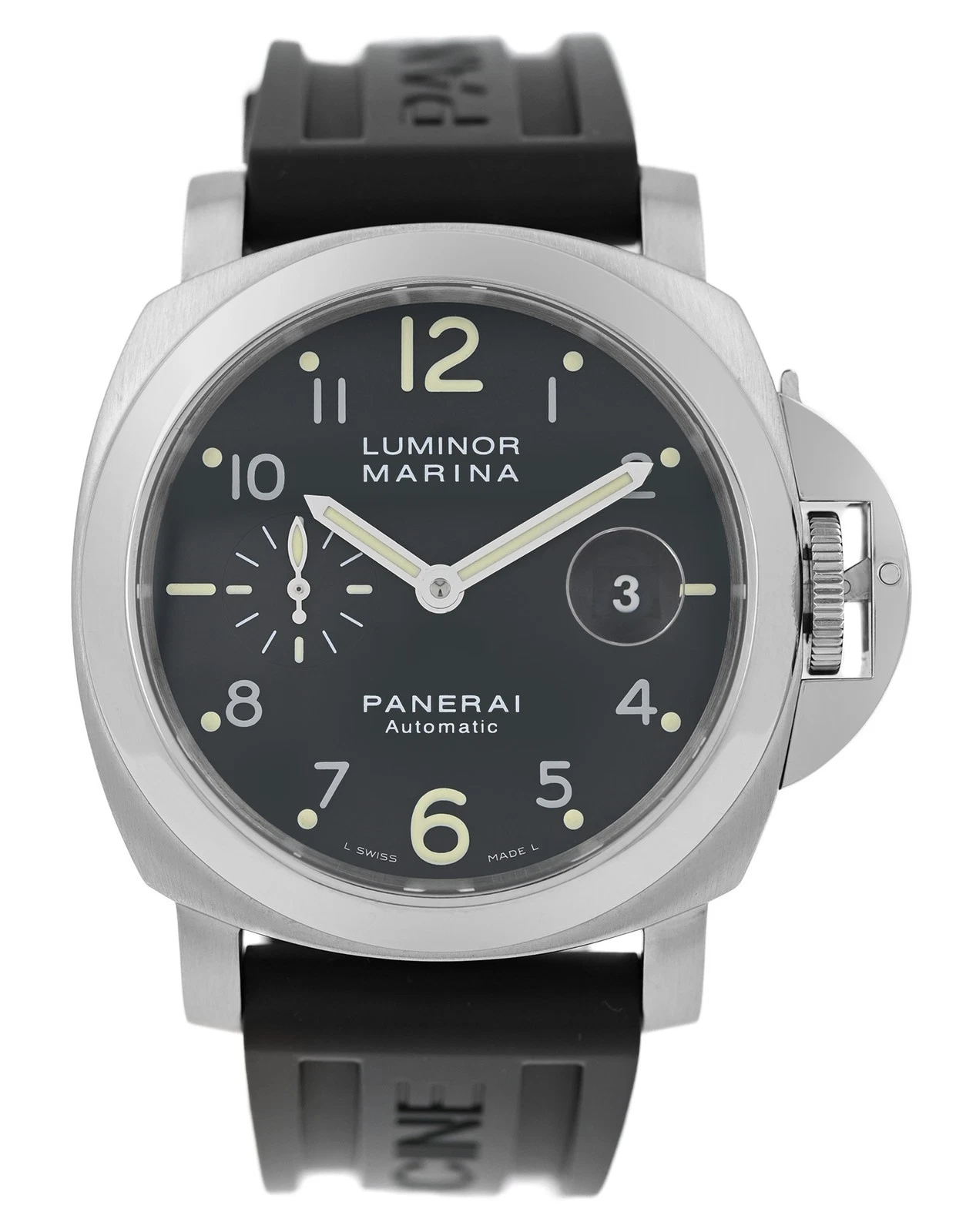 Panerai — Panerai Luminor Marina PAM00164 Date Stainless Steel 44MM Men's Automatic