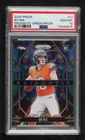 2024 Panini Prizm Prizmatic Green Prizm Bo Nix #11 PSA 10 GEM MT Rookie RC