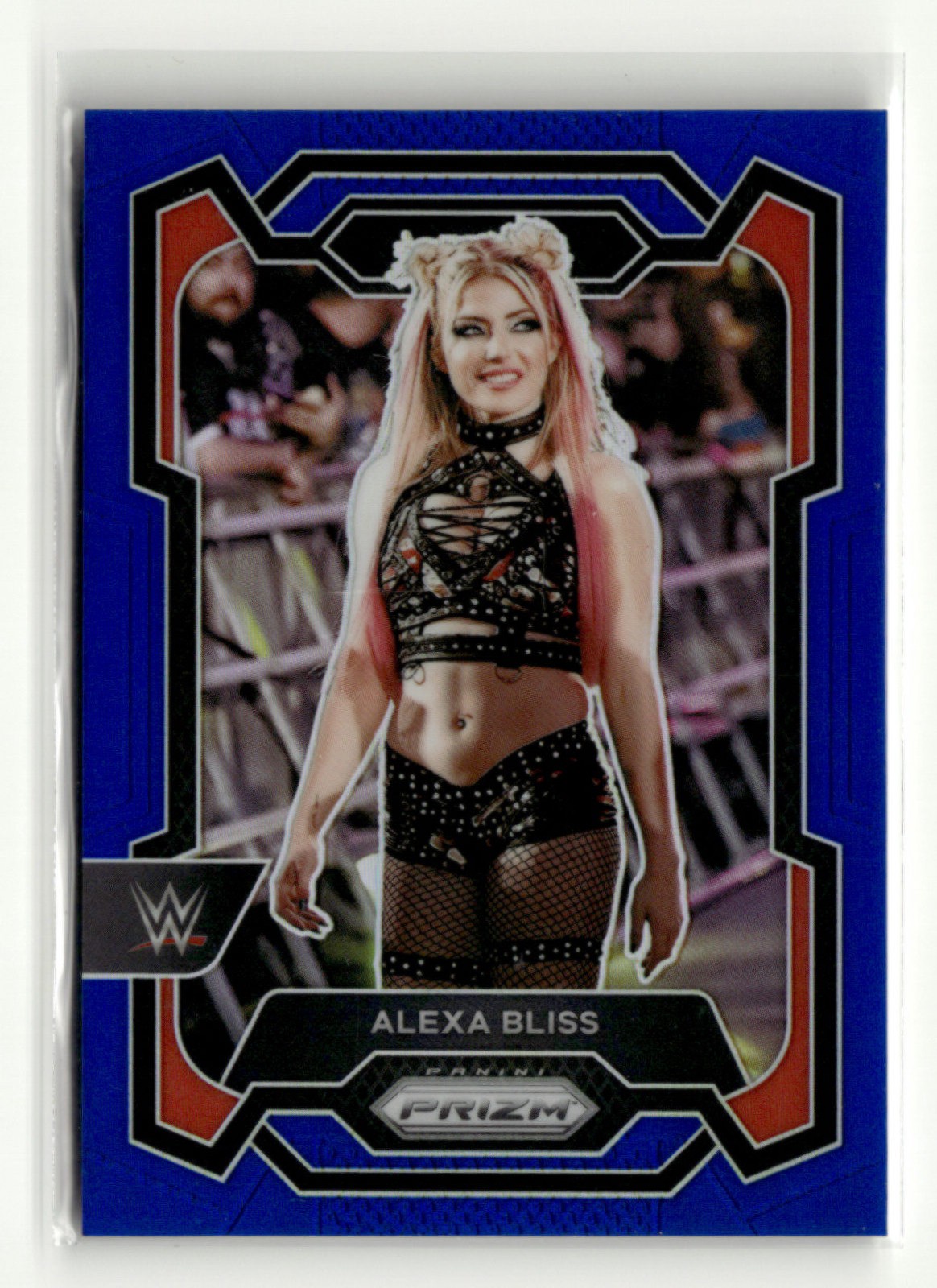 Alexa Bliss 2024 Panini Prizm WWE #138 Blue Prizm 170/199