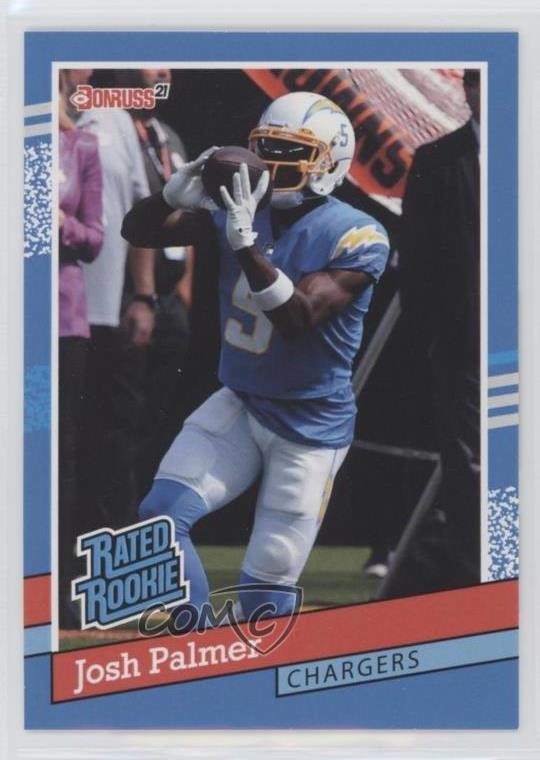 Josh Palmer Panini Instant Rated Rookie Retro #BW23 Base