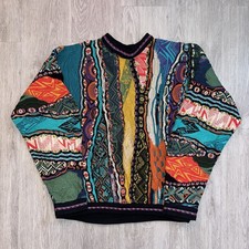 Vintage Coogi 90s 3D Knit Sweater Australia Large