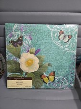 Recollections 12x12 Scrapbook Album Butterfly's Flowers