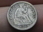 1852 O Seated Liberty Half Dime- New Orleans, Fine Details