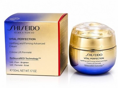 Shiseido Vital Perfection Uplifting & Firming Advanced Cream 1.7 oz / 50ml New S