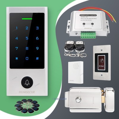 HOMSECUR Weatherproof IP66 APP WIFI PIN Access Control Touch Keypad