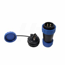 TY28 4 Pin 45Amp Solder-Free Aviation Waterproof Quick-Disconnect Connector M...