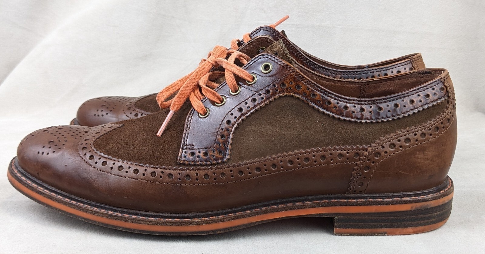 SAOLA Cole Haan 10 5 M C11068 Wingtip Oxford marrone