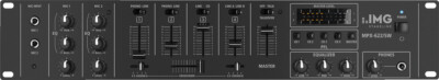IMG Stageline MPX-622/SW - 6-Kanal-Stereo-Audio-Mischpult
