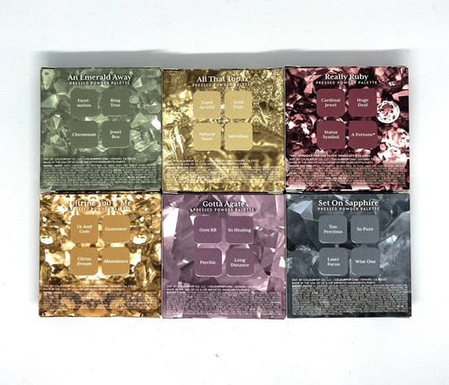 Colourpop STAY JEWEL Limited Edition Gem Eyeshadow Palette Quad Collection New - Picture 3 of 3