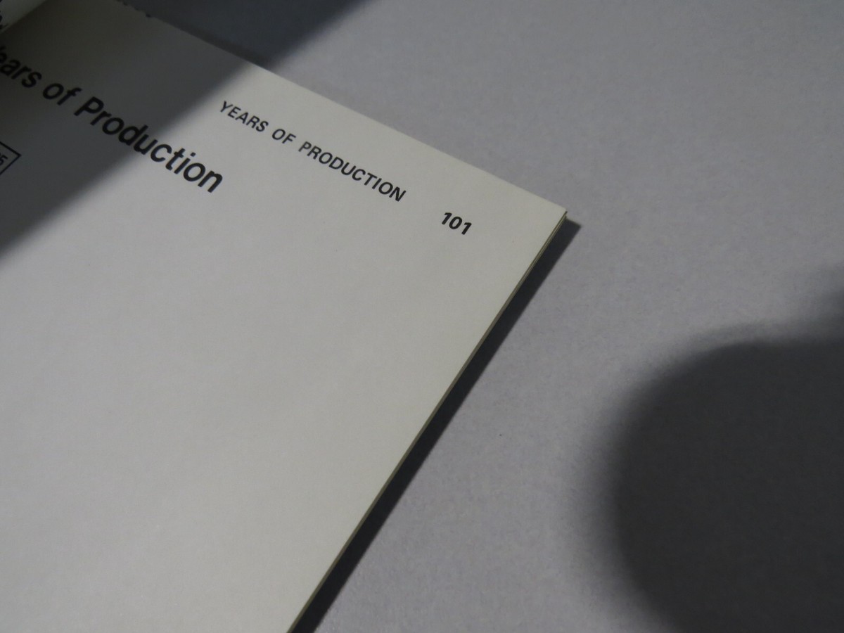 Kawasaki Factory Model Recognition Manual 82~85 Model 99930-1003