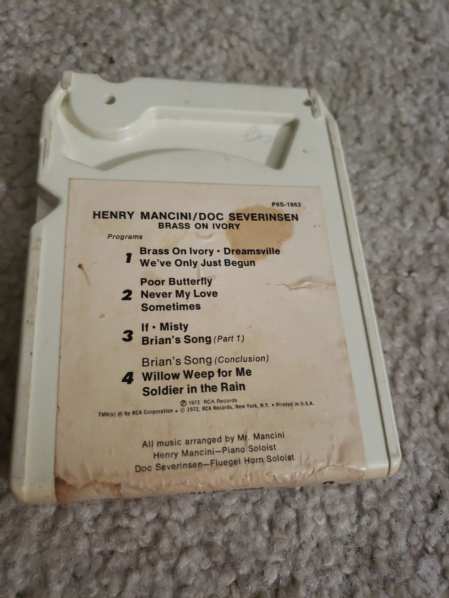 Henry Mancini - Doc Severinsen, Brass on Ivory, RCA, P8S-1862, 8