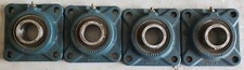 One 1 Dodge SC35MM 207 124063 Four Bolt Flange Mounted Bearing Unit