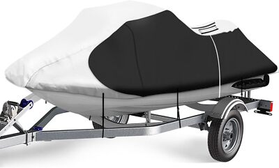 iCOVER Personal Watercraft Cover,Trailerable Jet Ski Cover ,for Seadoo Kawasaki.