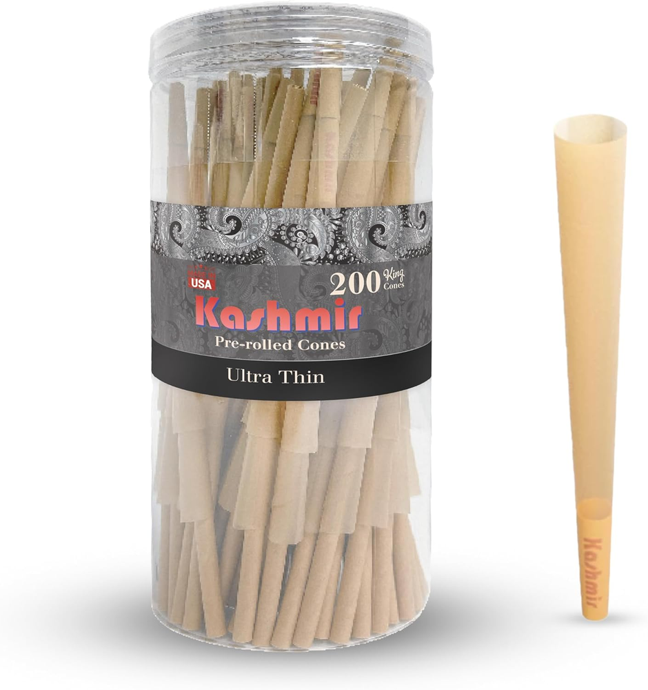 Ultra-Thin King Size Pre Rolled Cones - Easy-to-Use Rolling Papers