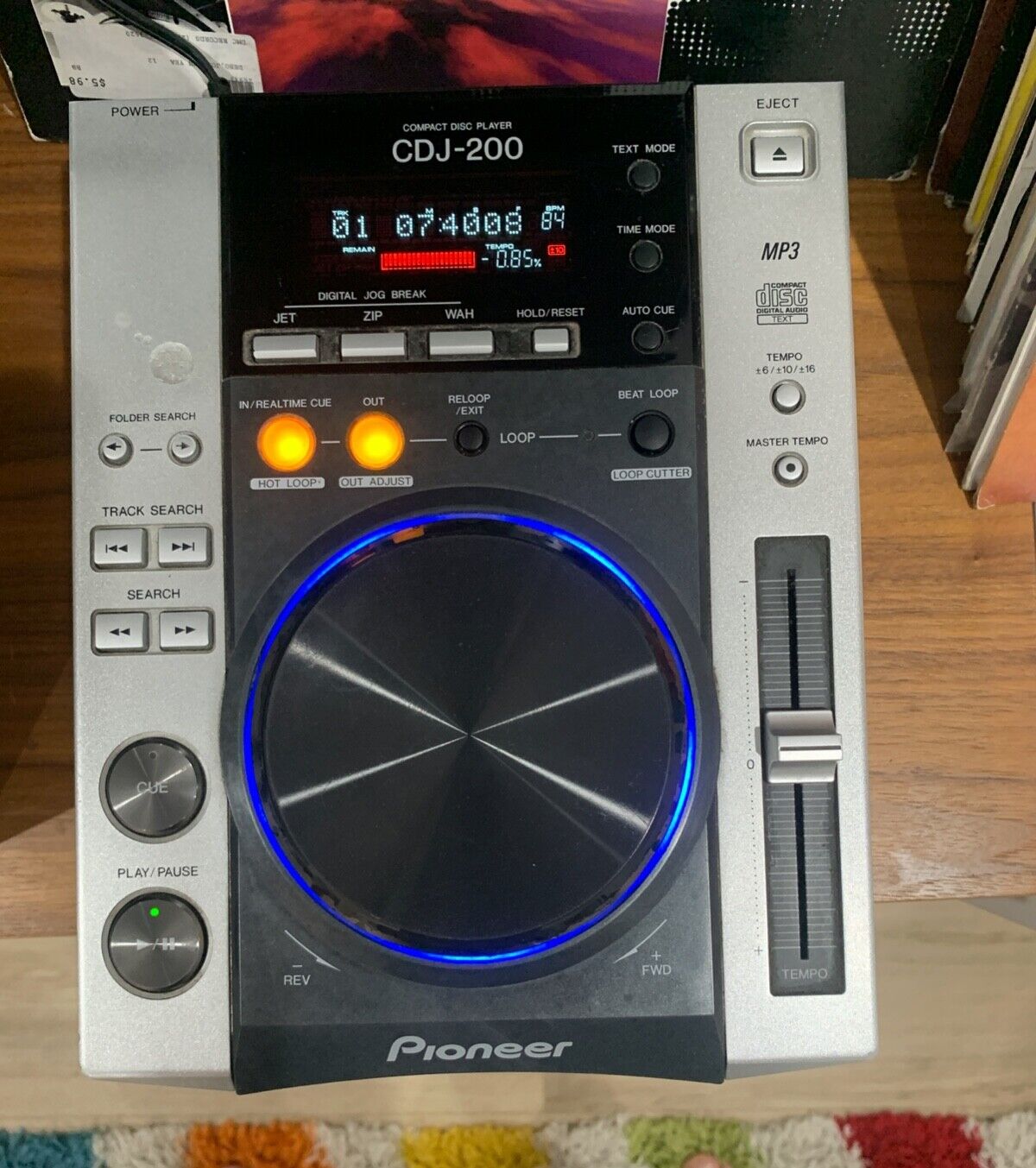 PIONEER CDJ 200 RARE PERFECT CONDITION. LEARN TO MIX LIKE A REAL DJ!. 1 OF 2