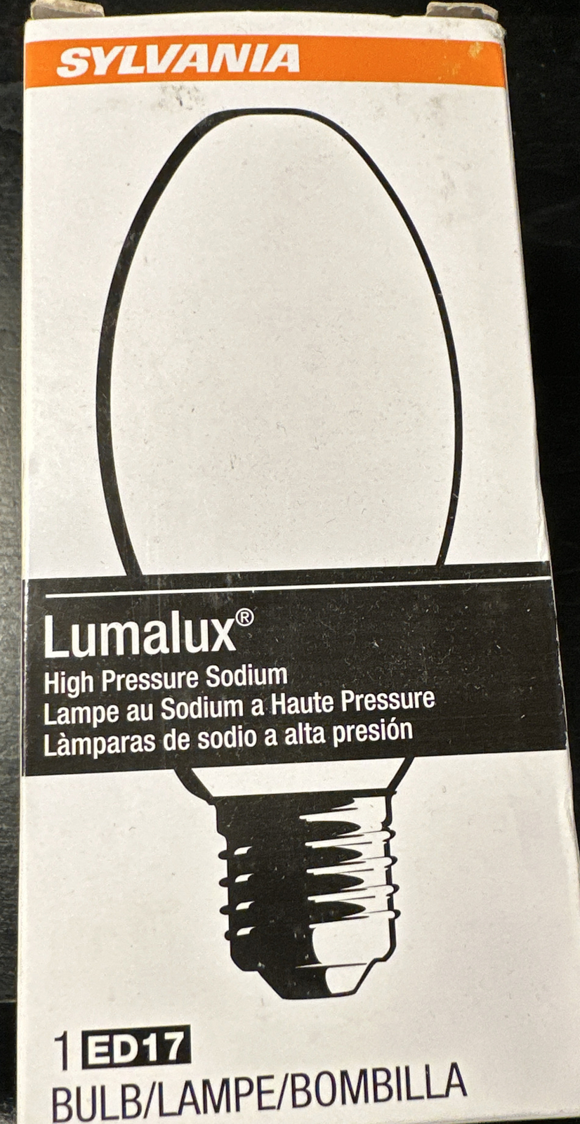 SYLVANIA 67506 LU100/MED 100 Watt Lumalux . ANSI Ballast S54 eBay