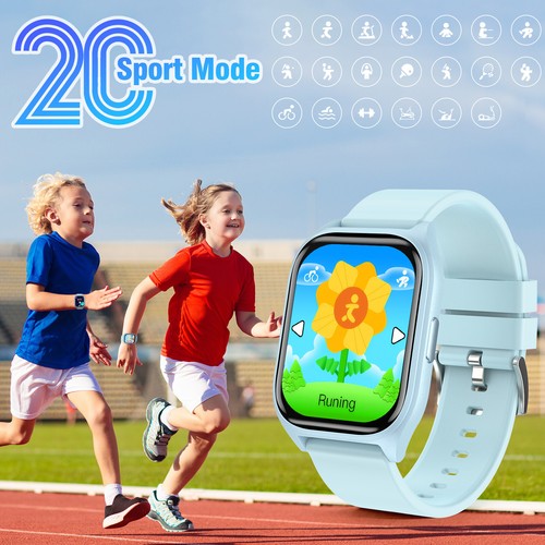 Reloj Inteligente Niños con Juegos de Puzzle Modos de Ejercicio Alarma para Niñas Niños Regalos - Imagen 22 de 33