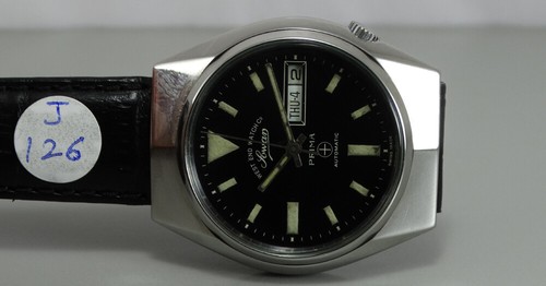 Vintage West End Military Automatic Day Date Herren Armbanduhr J126 alt gebraucht - Bild 7 von 7