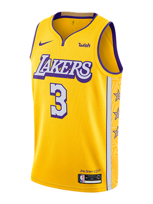 Los Angeles Lakers Anthony Davis #23 Nike Sponsor Swingman Jersey City Edition | eBay