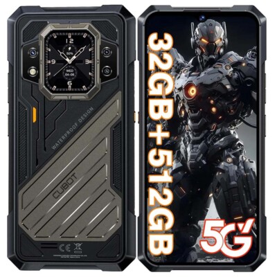 CUBOT KINGKONG X 5G Outdoor Smartphone Android 14 Handy 32GB+512GB 10200mAh IP68