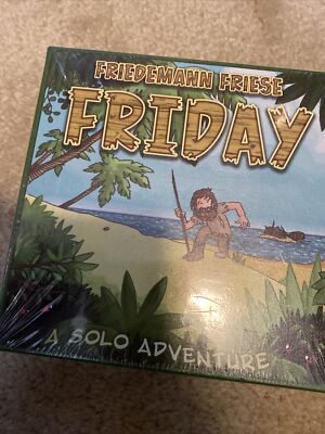 Friday Rio Grande Games Friedmann Friese Single Player NEW Sealed Never Open