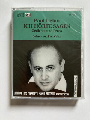 Hörbuch 2xMC: Paul Celan - Ich hörte sagen 2 Kassetten