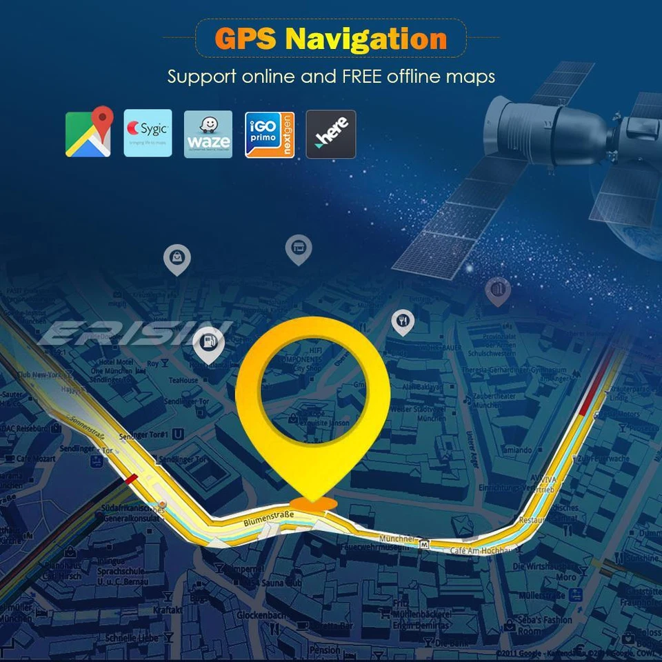 8-Kern 9" DSP Android 11 Autoradio Mercedes-Benz SMART GPS Navi DAB+CarPlay 32GB - Bild 2 von 4