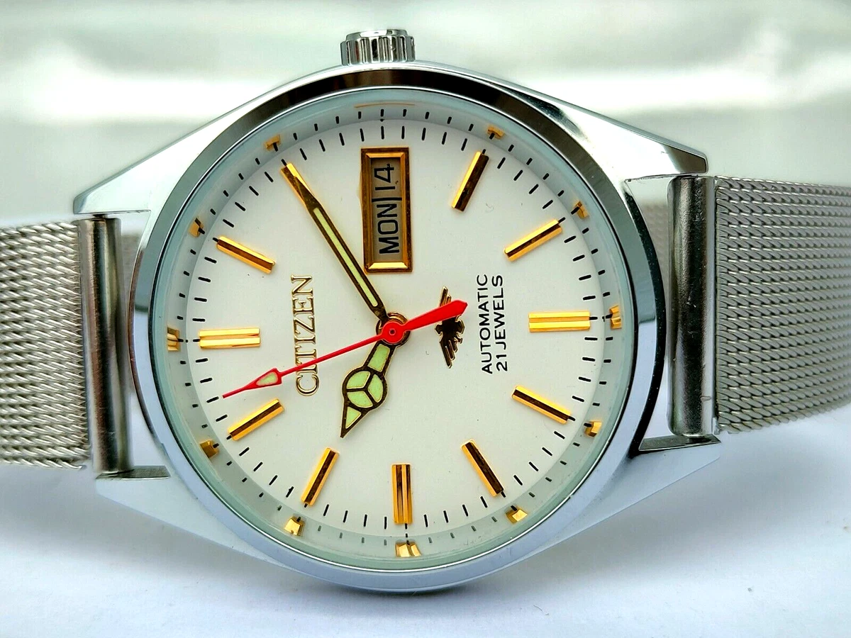 Citizen automatic 21 jewels 8200 hot sale