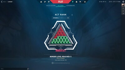 valorant account Immortal peak full access EU  
