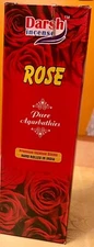Darsh  Agarbatti Rose Fragrance  Premium Incense Sticks 6 Pack Of  18 Sticks