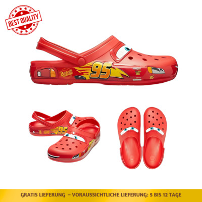 Clog Lightning McQueen Disney Cars Größe M4/W6    M11/W12