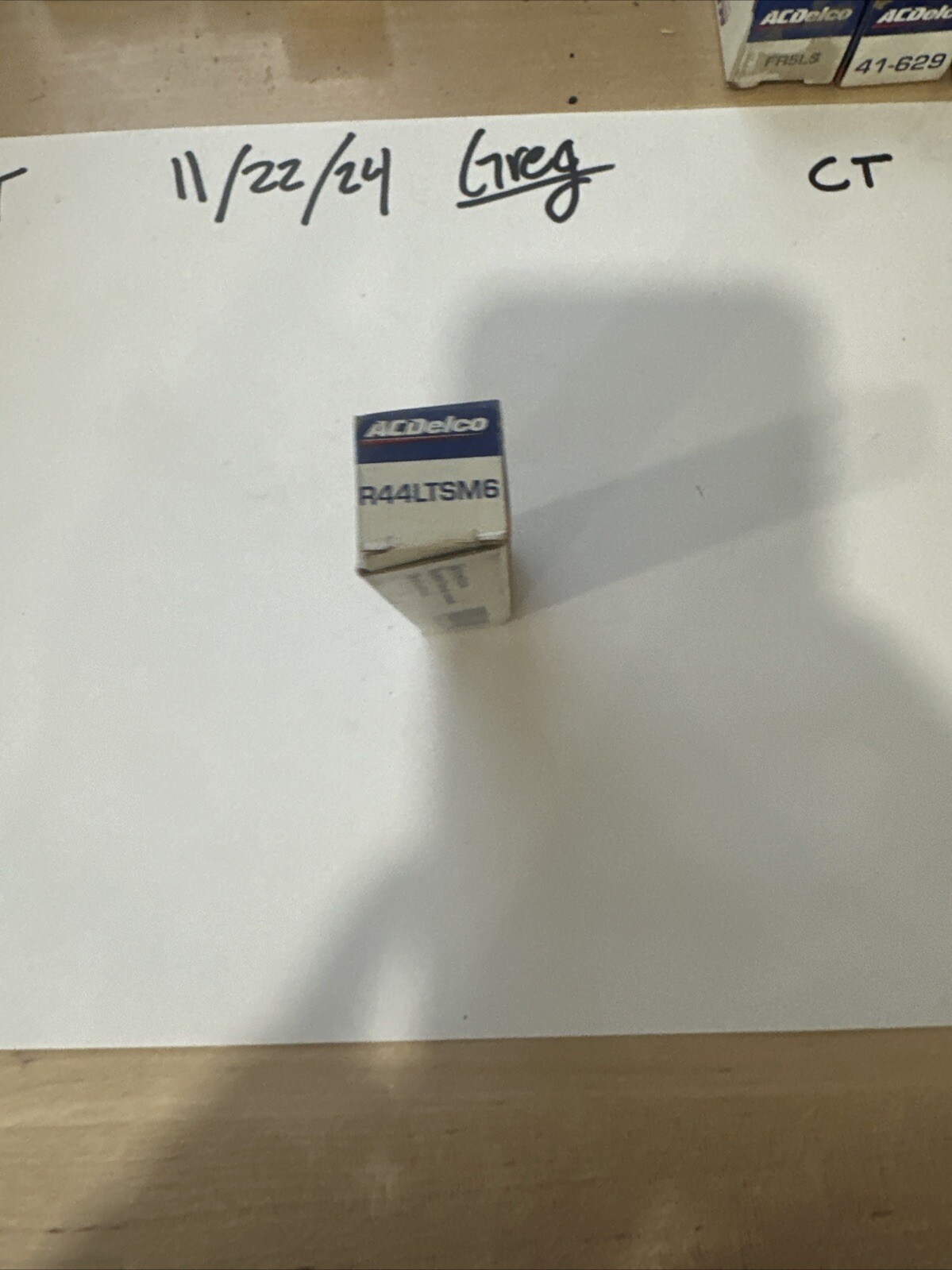 NEW ACDelco Spark Plugs R44LTSM6 